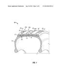 VARIABLE HEIGHT GROOVES IN MULTIPLE WEAR LAYER TREADS FOR RETREADED TIRES diagram and image