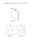 WALL MOUNTED ELECTRICAL DEVICE COVER PLATE ASSEMBLY diagram and image