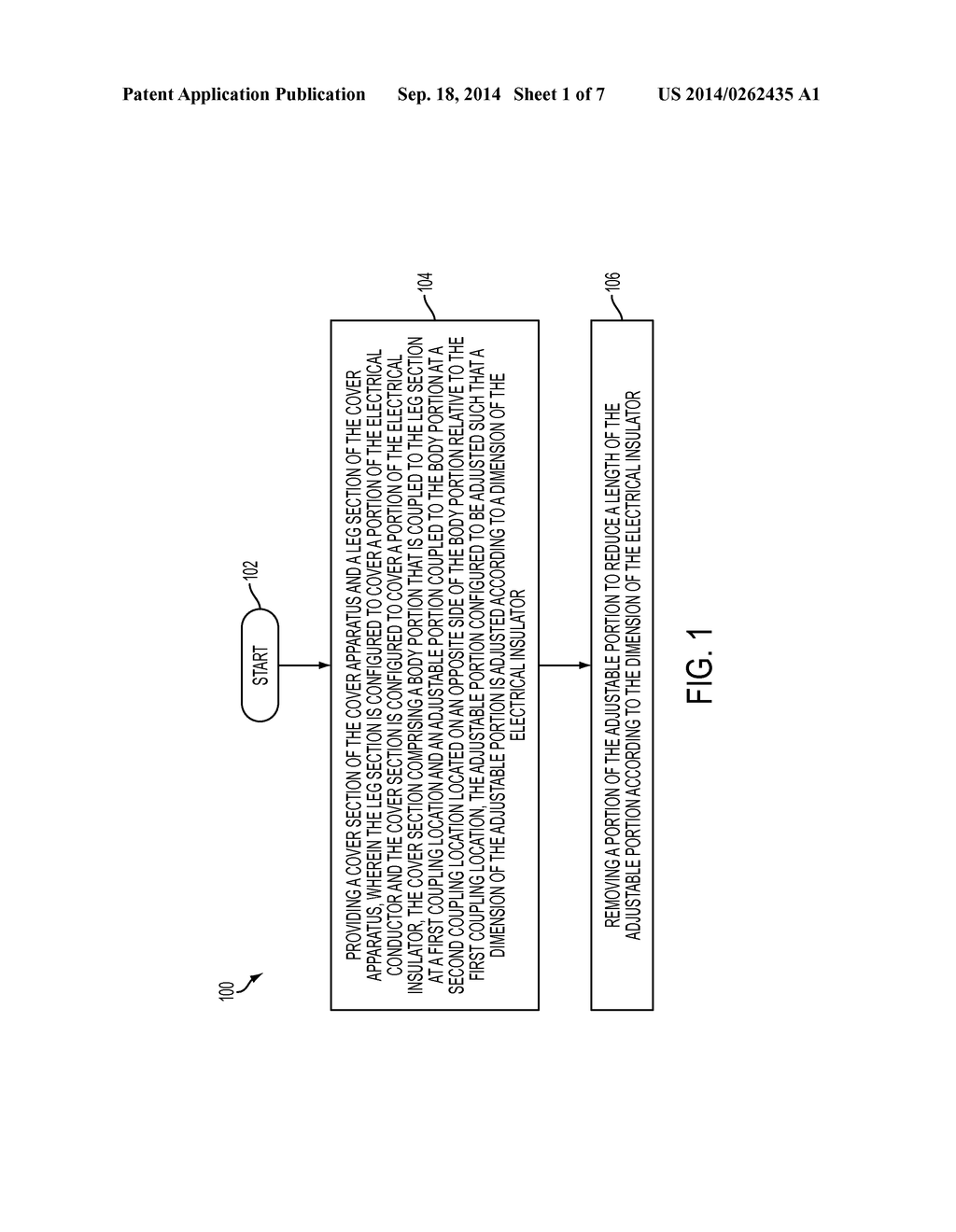 DIMENSIONALLY ADJUSTABLE COVER FOR CONDUCTORS AND INSULATORS - diagram, schematic, and image 02