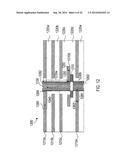 SIMULTANEOUS AND SELECTIVE WIDE GAP PARTITIONING OF VIA STRUCTURES USING     PLATING RESIST diagram and image