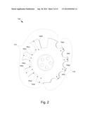 TRACTION WHEEL APPARATUS WITH NON-UNIFORM TREAD TEETH diagram and image