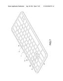 TOUCH KEYBOARD WITH IMPROVED STRUCTURE diagram and image