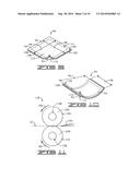 DECORATIVE ELEMENTS PROVIDED WITH A CURLED OR CRIMPED CONFIGURATION AT     POINT OF SALE OR POINT OF USE diagram and image