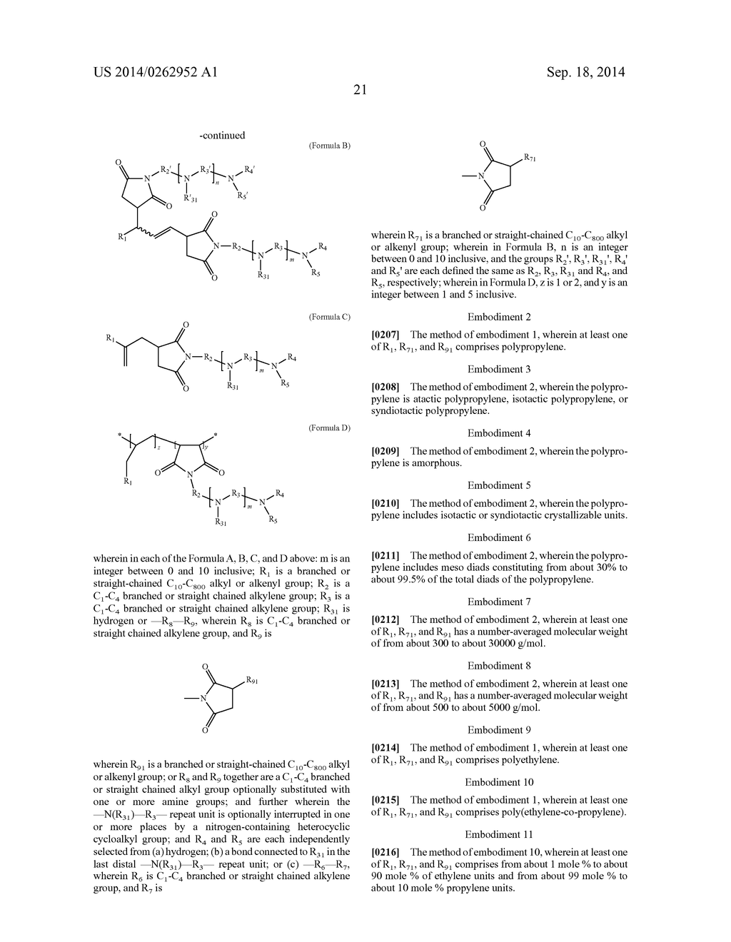 FUNCTIONALIZED POLYMERS CONTAINING POLYAMINE SUCCINIMIDE FOR     DEMULSIFICATION IN HYDROCARBON REFINING PROCESSES - diagram, schematic, and image 25