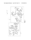 PROCESS AND APPARATUS FOR RECOVERING AND BLENDING HYDROPROCESSED     HYDROCARBONS AND COMPOSITION diagram and image