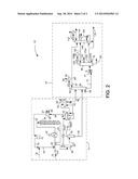 PROCESS AND APPARATUS FOR RECOVERING AND BLENDING HYDROPROCESSED     HYDROCARBONS AND COMPOSITION diagram and image