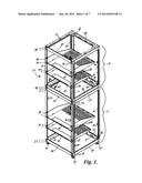 MODULAR STACKABLE EQUIPMENT RACK diagram and image