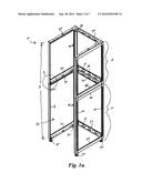 MODULAR STACKABLE EQUIPMENT RACK diagram and image