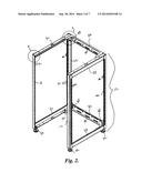 MODULAR STACKABLE EQUIPMENT RACK diagram and image