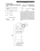 Lubricious, sealed, airless baby bottle diagram and image