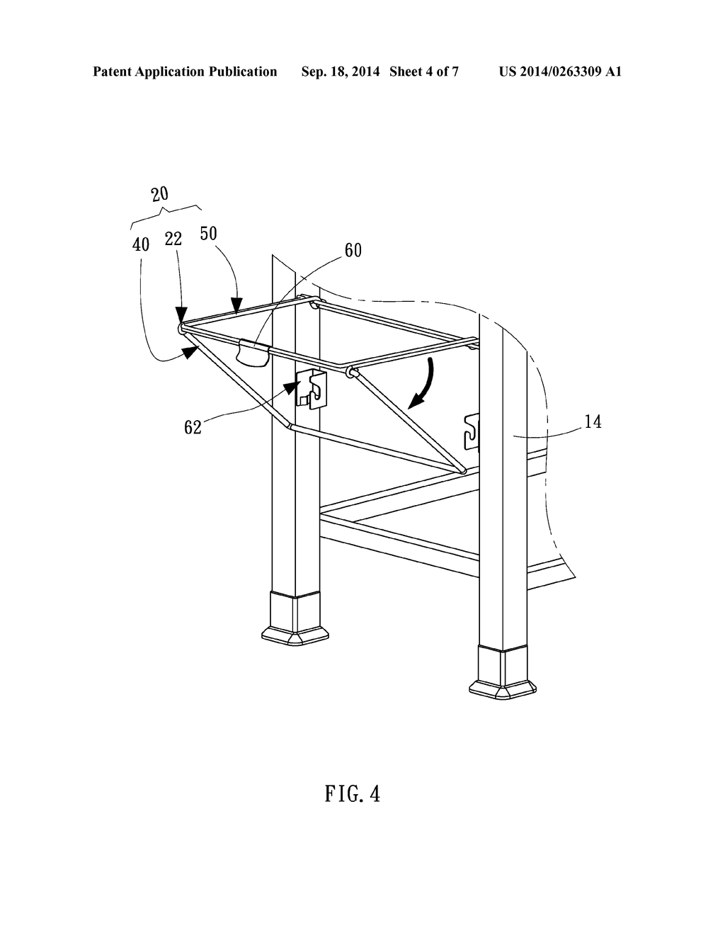 Apparatus for Holding a Bin-Liner on a Barbecue Grill Assembly - diagram, schematic, and image 05