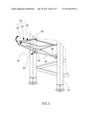 Apparatus for Holding a Bin-Liner on a Barbecue Grill Assembly diagram and image