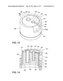 CONTAINER AND CAP ASSEMBLY diagram and image