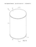 CONTAINER WITH CONCENTRIC SEGMENTED CAN BOTTOM diagram and image