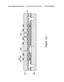 MEMS Integrated Pressure Sensor Devices and Methods of Forming Same diagram and image