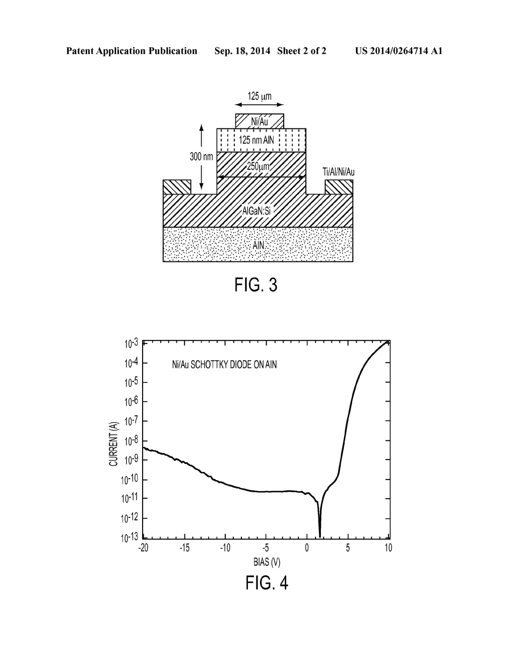 POWER SEMICONDUCTOR DEVICES INCORPORATING SINGLE CRYSTALLINE ALUMINUM     NITRIDE SUBSTRATE - diagram, schematic, and image 03