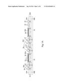 Packages with Molding Material Forming Steps diagram and image