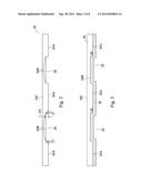 Packages with Molding Material Forming Steps diagram and image