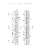 Packages with Molding Material Forming Steps diagram and image