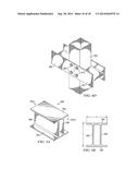 FIREWALL STRUCTURE FOR USE IN A TOWER/FRAME STRUCTURE AND COOLING TOWER diagram and image