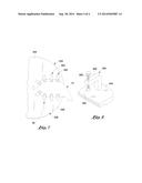 CLAMPING DEVICE FOR A GOLF CLUB HEAD diagram and image