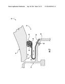 SEALS FOR A GAS TURBINE ENGINE diagram and image