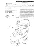 ADJUSTABLE ROLLER SKATE diagram and image