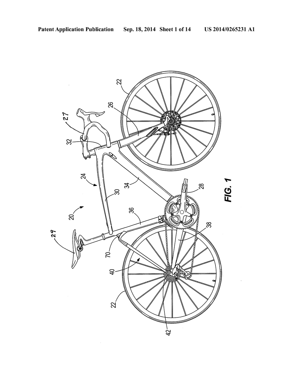 BICYCLE WITH COMPLIANT REAR STRUCTURE - diagram, schematic, and image 02