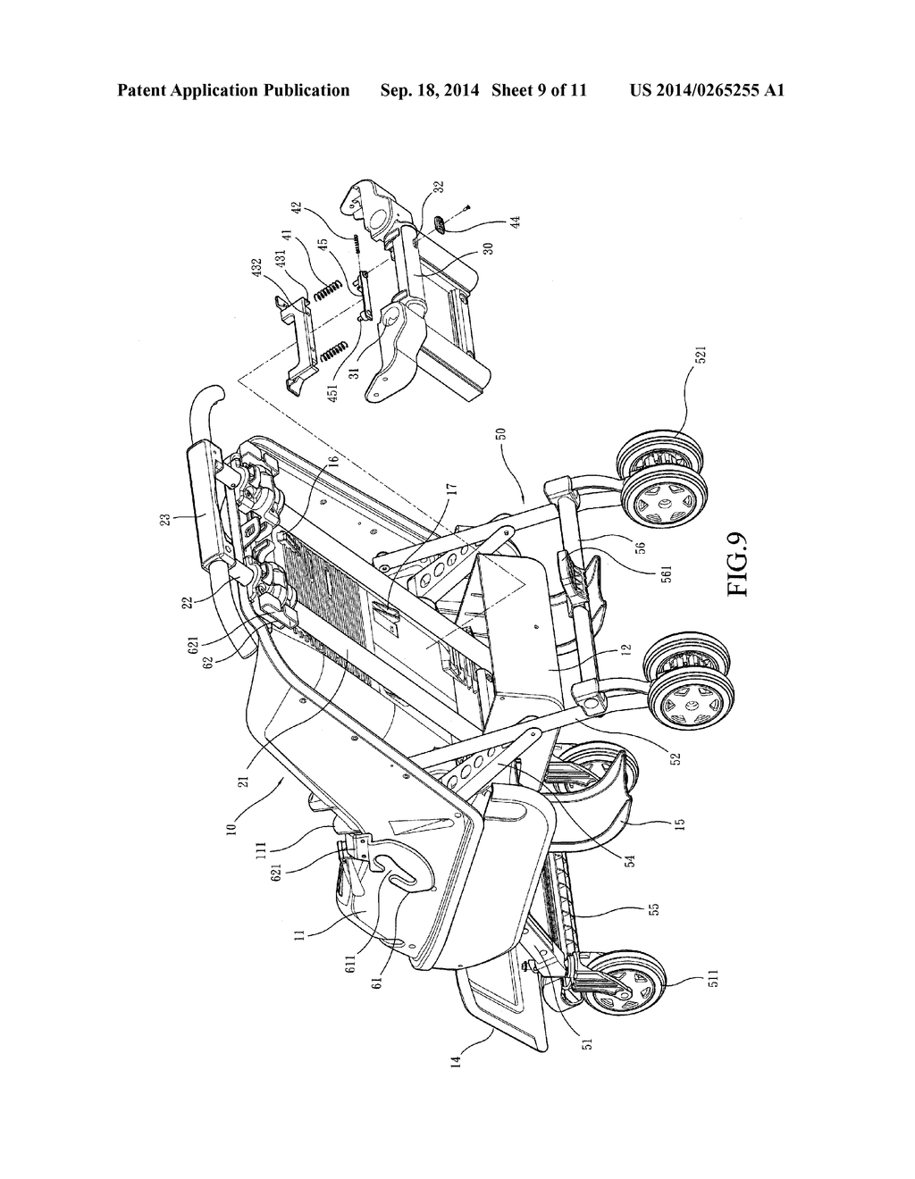 DUAL-PURPOSE SAFETY BABY CARRIER - diagram, schematic, and image 10