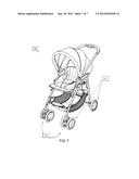 DETACHABLE SIDE-BY-SIDE STROLLER diagram and image