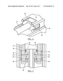 ONE-WAY LOCKING LINEAR PRETENSIONER diagram and image