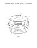 COMBINATION GLUE HUB AND MECHANICAL COUPLER FOR PIPE FITTINGS diagram and image