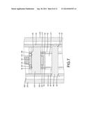 Latch with an Automatic Locking Function for a Double Door diagram and image