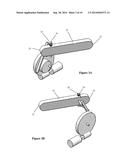 RETRACTABLE HANDLE ARRANGEMENT FOR A DOOR OR THE LIKE diagram and image