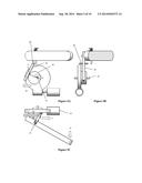 RETRACTABLE HANDLE ARRANGEMENT FOR A DOOR OR THE LIKE diagram and image