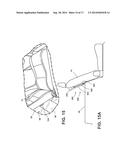 VEHICLE LOAD FLOOR ASSEMBLY FOR A SEATBACK diagram and image