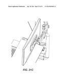 ERGONOMIC PRODUCTIVITY WORKSTATION HAVING COORDINATED AND HARMONIZED     MOVEMENT OF HEAD REST, BACKREST, SEAT, LEG REST, ARM RESTS, MONITOR     SUPPORT, AND WORK TRAYS THROUGH SITTING, STANDING, AND RECLINING     CONFIGURATIONS diagram and image