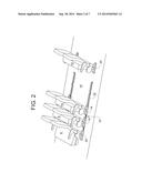 SYSTEM FOR PREVENTING ACCUMULATION OF DEBRIS IN RAILS CARRYING MOVABLE     SEATS diagram and image