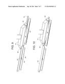 SYSTEM FOR PREVENTING ACCUMULATION OF DEBRIS IN RAILS CARRYING MOVABLE     SEATS diagram and image