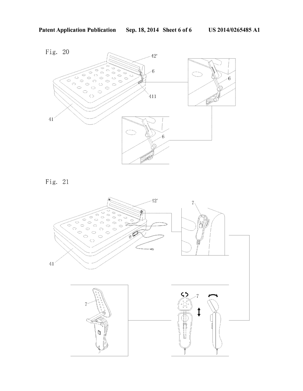 INFLATABLE DEVICE WITH STRAPS CONNECTED BETWEEN AN UPPER LAYER AND LOWER     LAYER THEREOF - diagram, schematic, and image 07