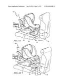 JUVENILE VEHICLE SEAT WITH ADJUSTABLE BASE diagram and image