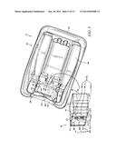 JUVENILE VEHICLE SEAT WITH ADJUSTABLE BASE diagram and image