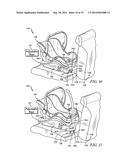 JUVENILE VEHICLE SEAT WITH ADJUSTABLE BASE diagram and image