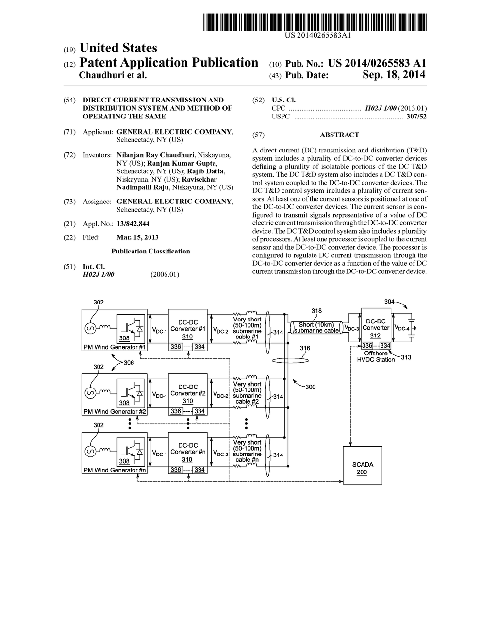 DIRECT CURRENT TRANSMISSION AND DISTRIBUTION SYSTEM AND METHOD OF     OPERATING THE SAME - diagram, schematic, and image 01