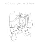 REFRIGERATOR WITH A SCISSOR-TYPE LIFT MECHANISM diagram and image