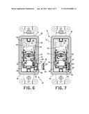 WALL SWITCH WITH NIGHTLIGHT diagram and image