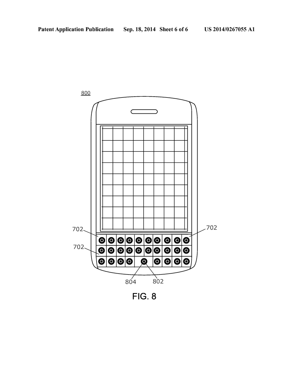 ELECTRONIC DEVICE INCLUDING TOUCH-SENSITIVE KEYBOARD AND METHOD OF     CONTROLLING SAME - diagram, schematic, and image 07