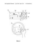 VEHICLE DASHBOARD DEVICE WITH A TOUCHABLE MOBILE REMOTE CONTROL diagram and image