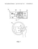 VEHICLE DASHBOARD DEVICE WITH A TOUCHABLE MOBILE REMOTE CONTROL diagram and image