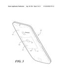 Touch Sensitive Surface with False Touch Protection for an Electronic     Device diagram and image